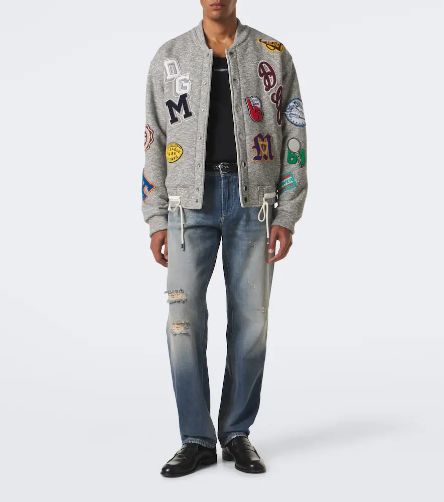 Dolce & Gabbana Distressed straight jeans | Thumbnail 3 Dolce & Gabbana Distressed straight jeans | Thumbnail 3
