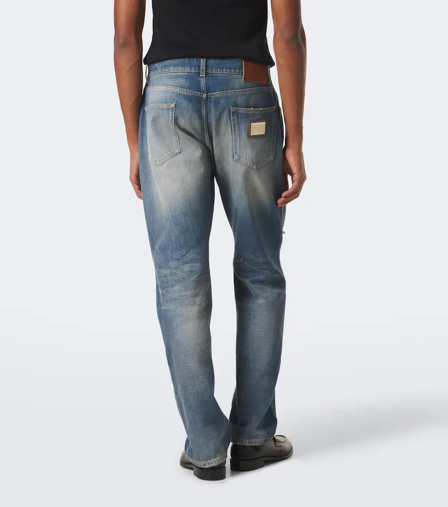 Dolce & Gabbana Distressed straight jeans | Thumbnail 5 Dolce & Gabbana Distressed straight jeans | Thumbnail 5