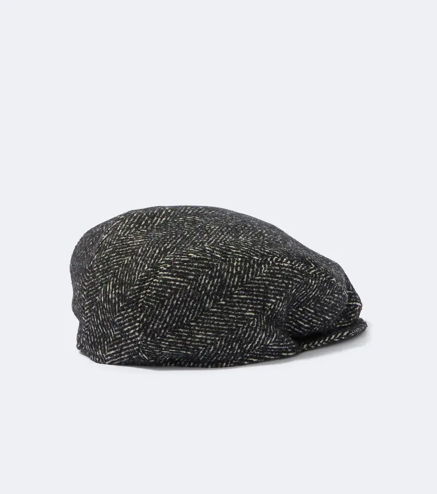 Dolce & Gabbana Herringbone wool-blend flat cap | Thumbnail 2