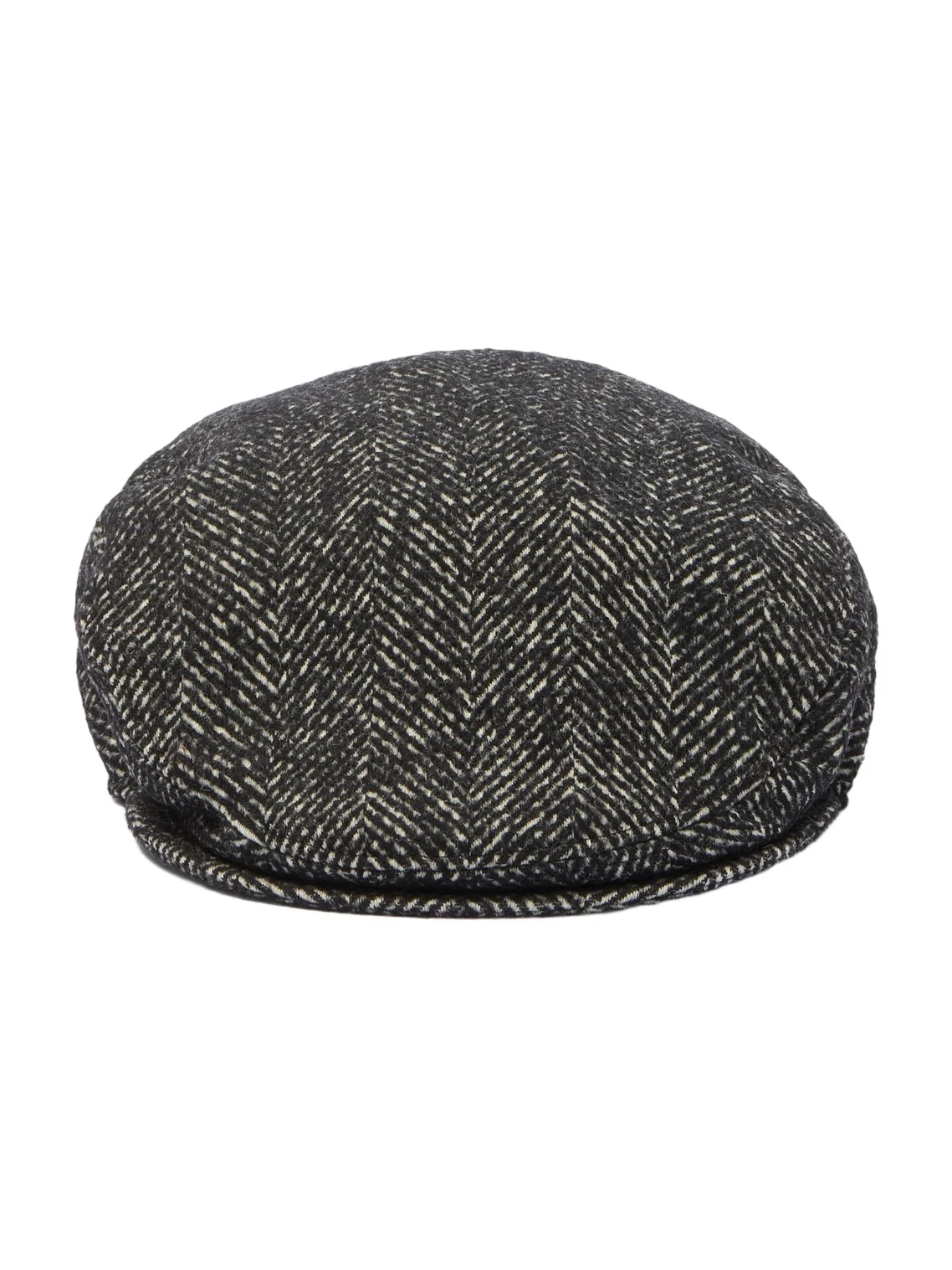 Dolce & Gabbana Herringbone wool-blend flat cap