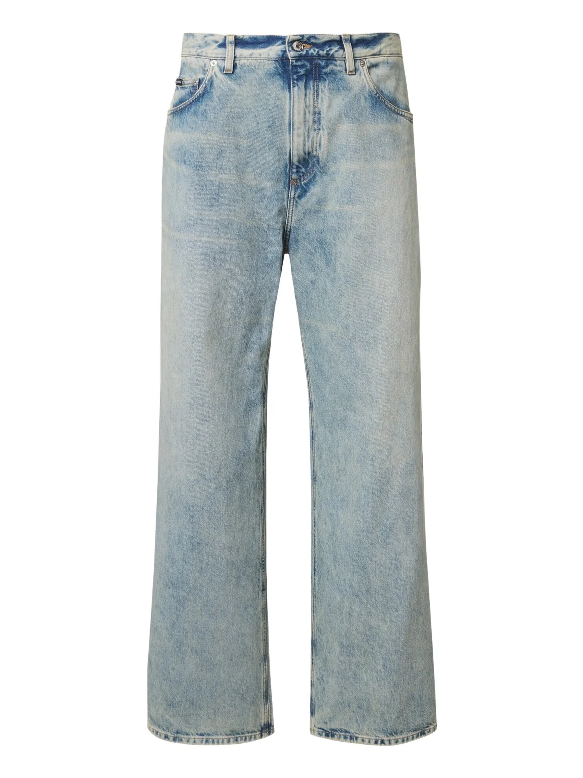Dolce & Gabbana Faded wide-leg jeans