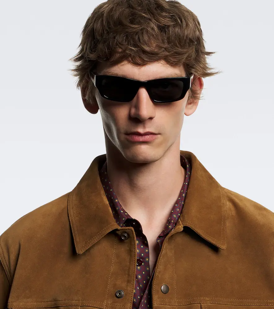 Saint Laurent SL M182 Jazz rectangular sunglasses | Thumbnail 2 Saint Laurent SL M182 Jazz rectangular sunglasses | Thumbnail 2