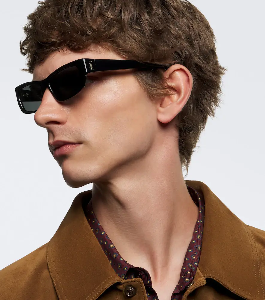 Saint Laurent SL M182 Jazz rectangular sunglasses | Thumbnail 3 Saint Laurent SL M182 Jazz rectangular sunglasses | Thumbnail 3