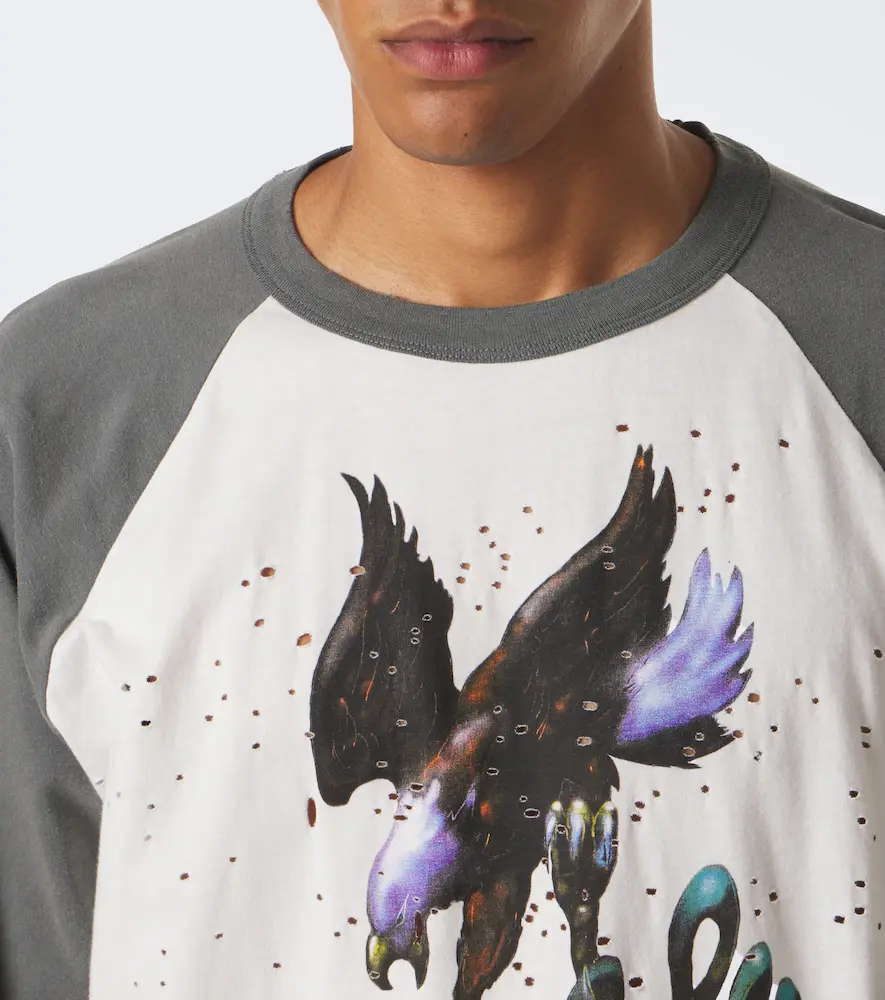 Satisfy MothTech cotton jersey T-shirt | Thumbnail 4