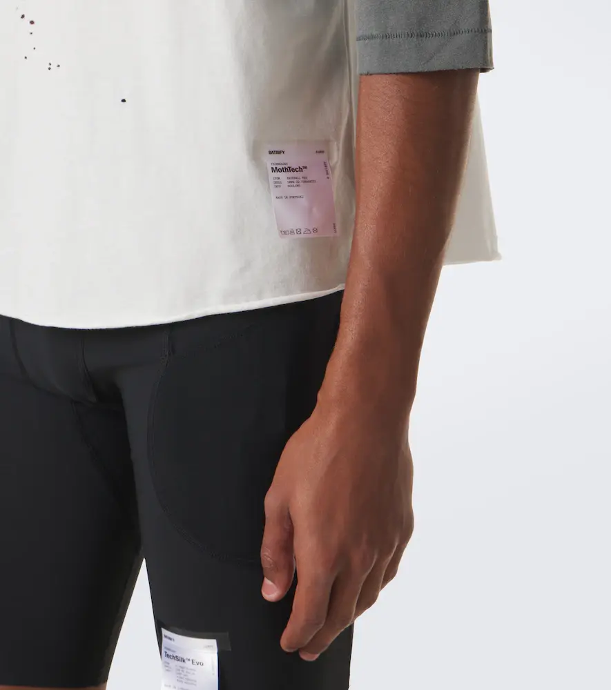 Satisfy MothTech cotton jersey T-shirt | Thumbnail 5