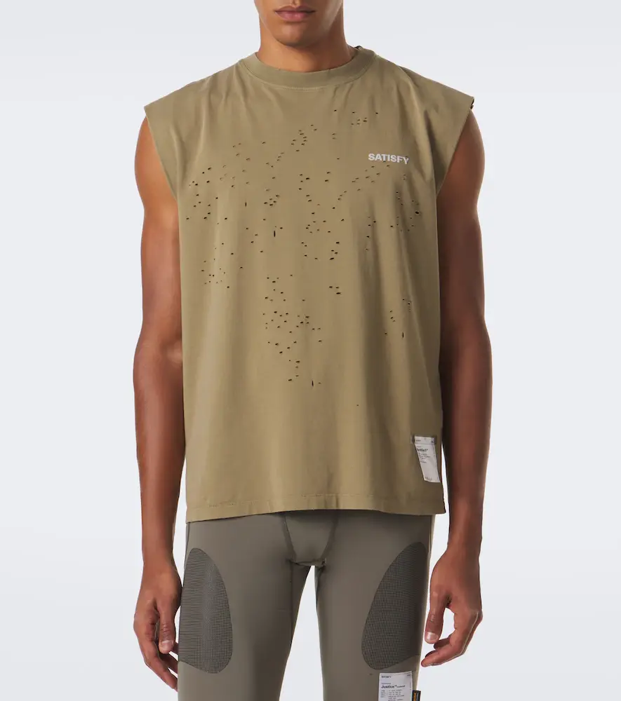 Satisfy MothTech cotton jersey tank top | Thumbnail 6 Satisfy MothTech cotton jersey tank top | Thumbnail 6