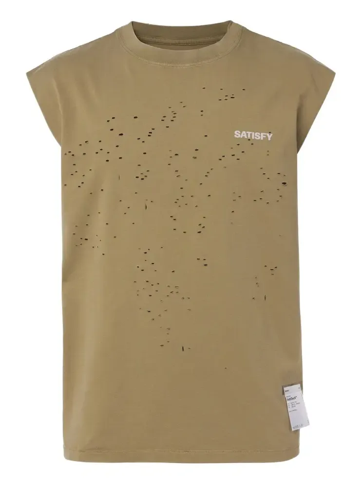 Satisfy MothTech cotton jersey tank top