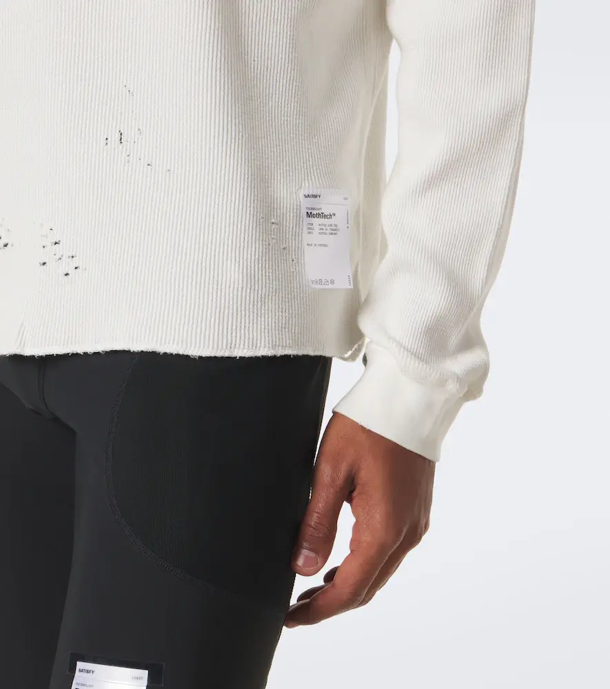 Satisfy MothTech cotton jersey T-shirt | Thumbnail 5