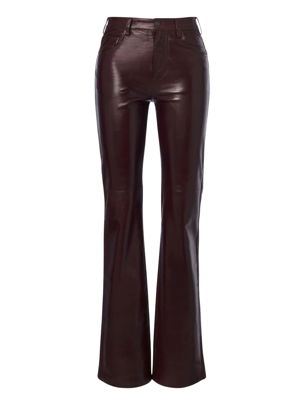Nili Lotan Joan leather flared pants