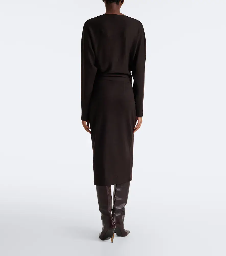 Vince Draped sweater dress | Thumbnail 3 Vince Draped sweater dress | Thumbnail 3