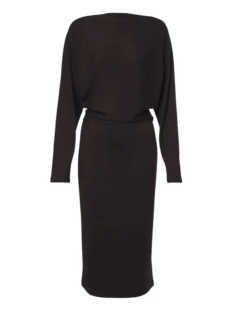 Draped sweater dress Draped sweater dress
