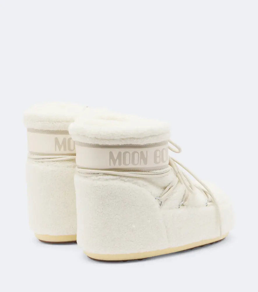 Moon Boot Icon Low teddy snow boots | Thumbnail 2 Moon Boot Icon Low teddy snow boots | Thumbnail 2