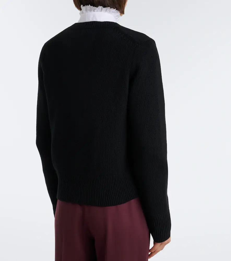 Burberry EKD embellished wool and cashmere cardigan | Thumbnail 2 Burberry EKD embellished wool and cashmere cardigan | Thumbnail 2
