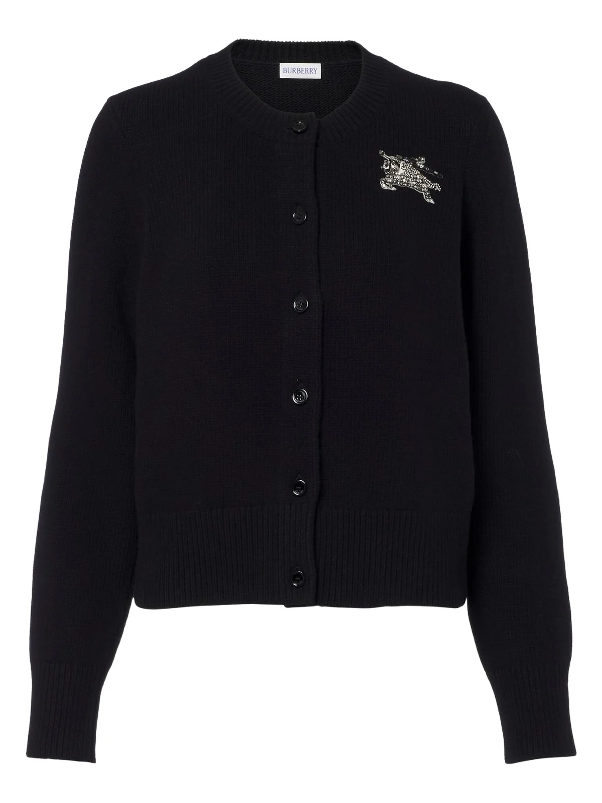 Burberry EKD embellished wool and cashmere cardigan