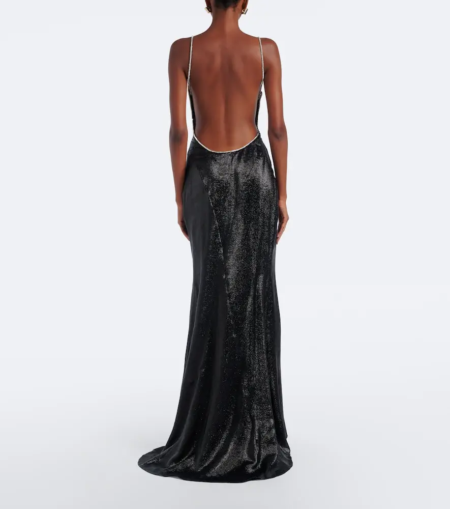 Tom Ford Embellished silk-blend gown | Thumbnail 2 Tom Ford Embellished silk-blend gown | Thumbnail 2