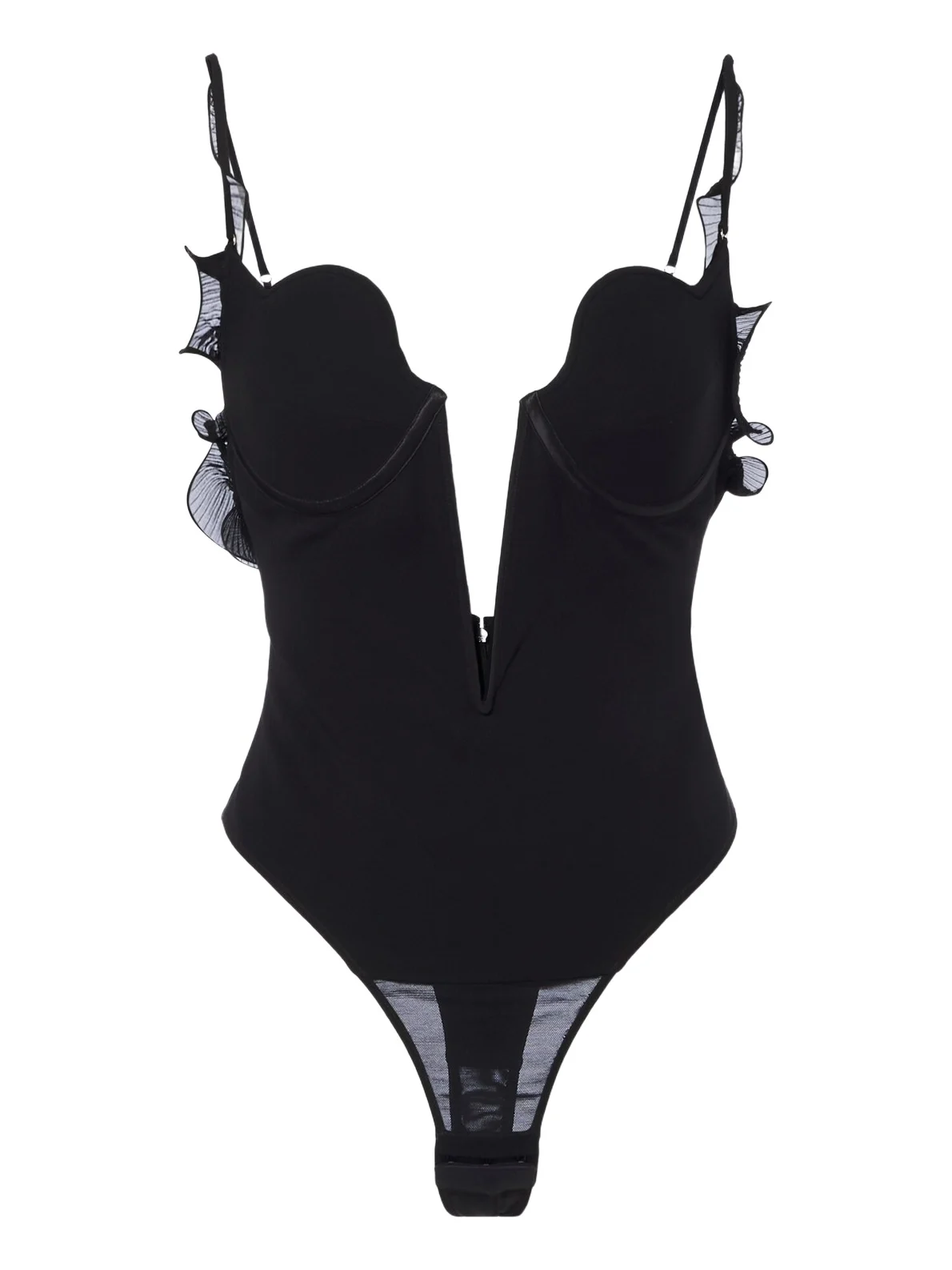 Tom Ford Ruffled silk bodysuit