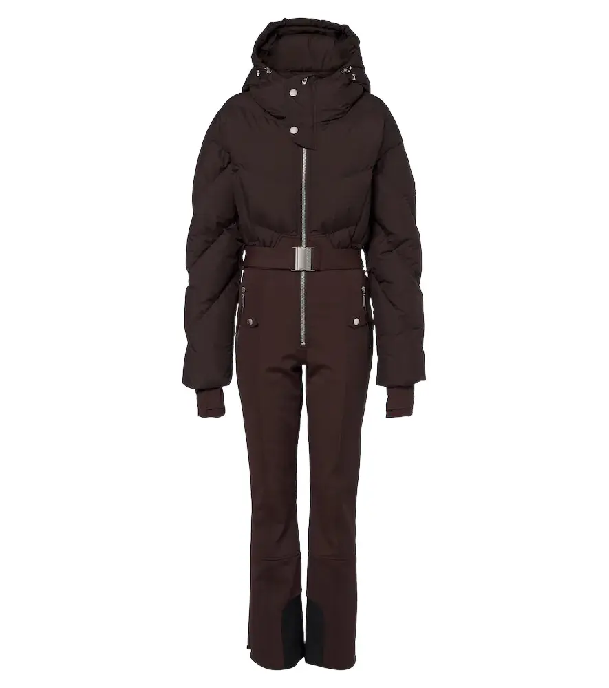 Cordova Ajax belted quilted ski suit
