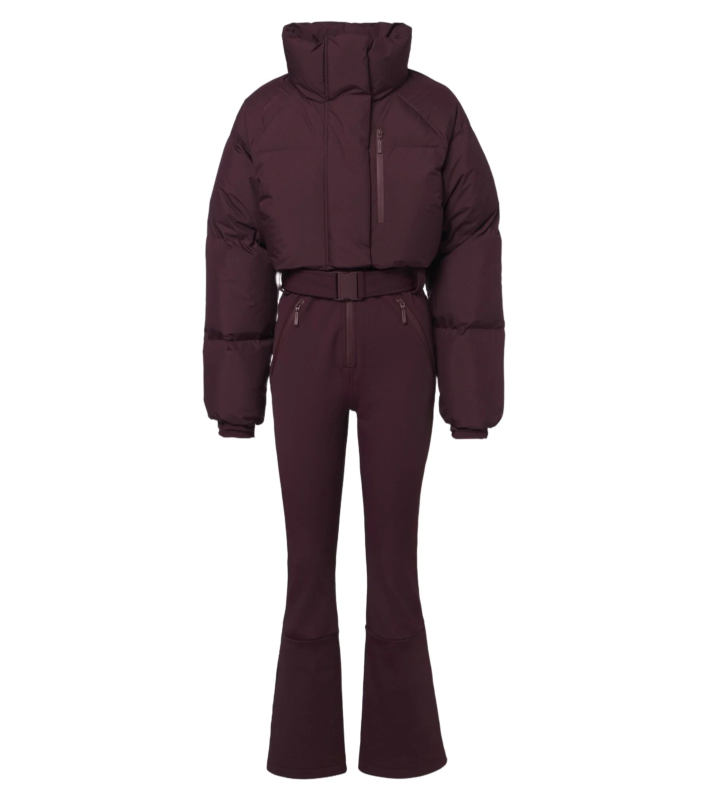 Myoko belted down ski suit Myoko belted down ski suit