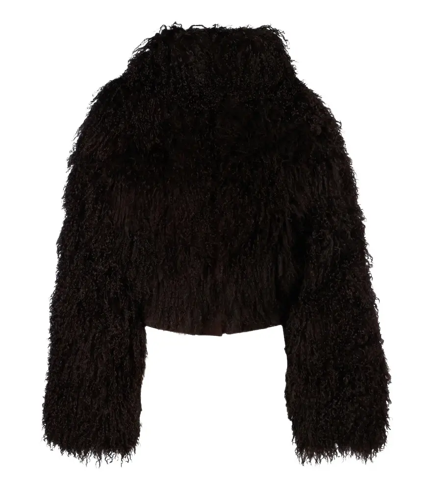 Nozawa shearling ski jacket