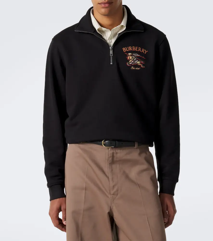 Burberry EKD cotton jersey sweatshirt | Thumbnail 3