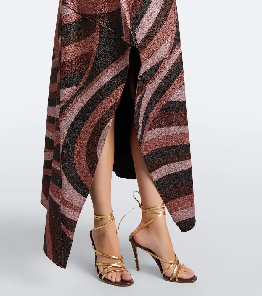 PUCCI Iride Lurex jersey midi dress | Thumbnail 5