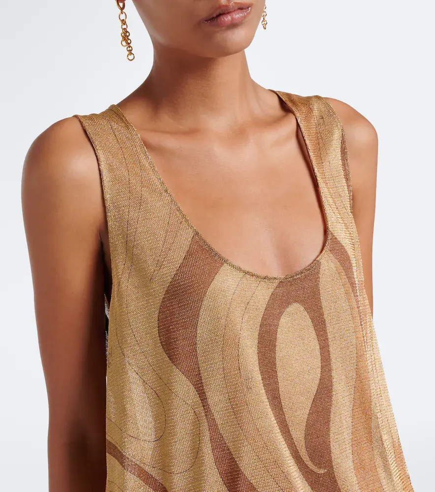 PUCCI Marmo Lurex voile top | Thumbnail 3