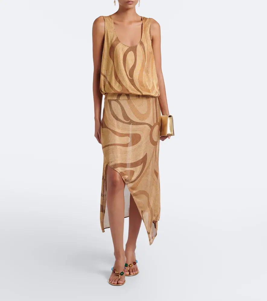 PUCCI Marmo Lurex voile top | Thumbnail 4
