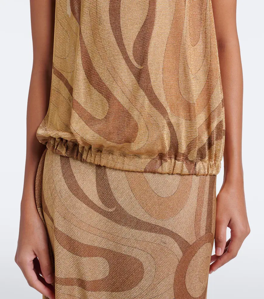 PUCCI Marmo Lurex voile top | Thumbnail 6