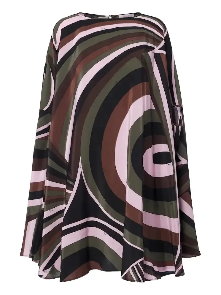 PUCCI Iride crêpe de chine silk kaftan