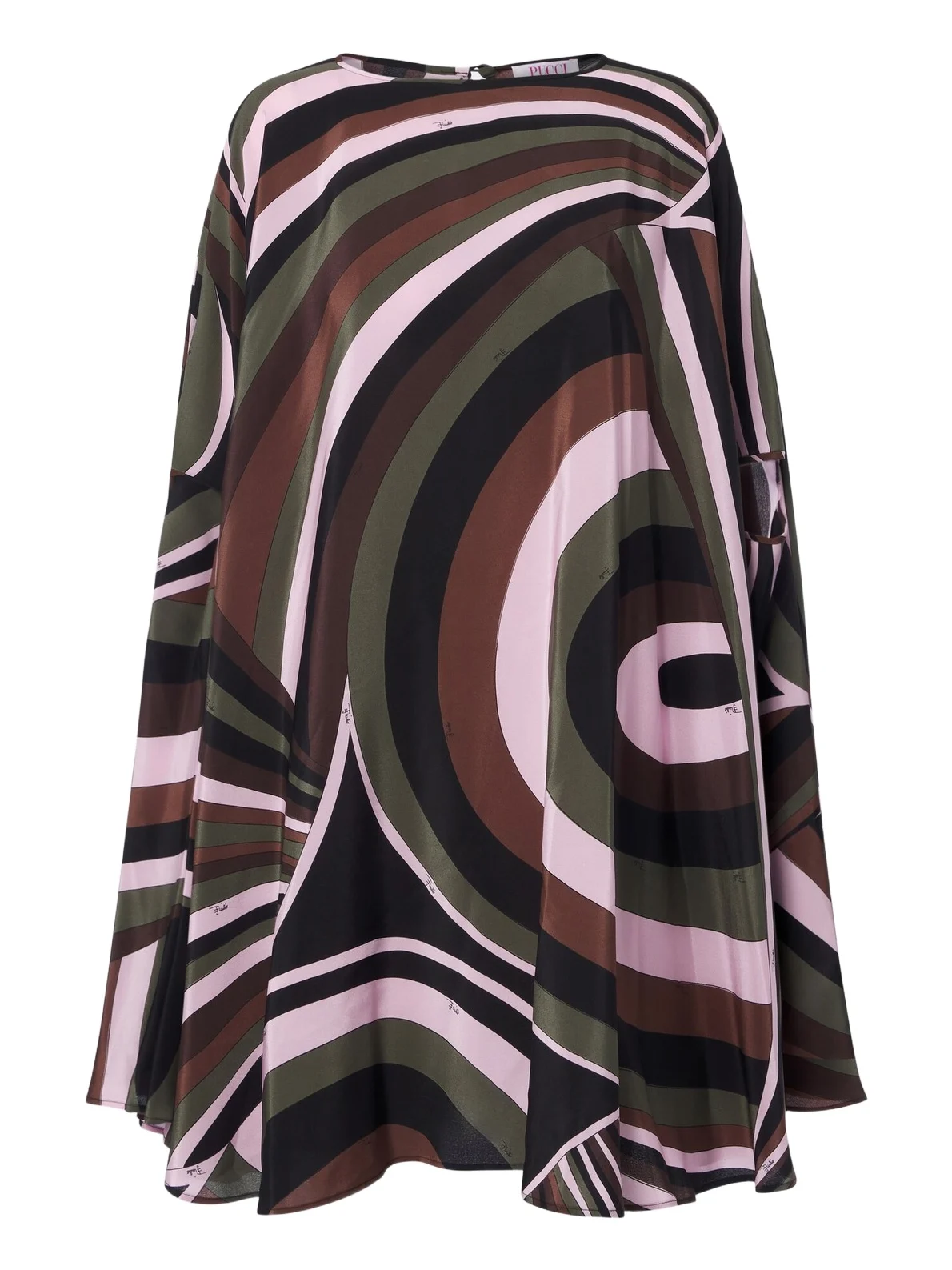 PUCCI Iride crêpe de chine silk kaftan