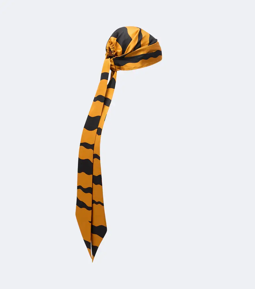 PUCCI Fiamme silk twill head wrap | Thumbnail 3 PUCCI Fiamme silk twill head wrap | Thumbnail 3