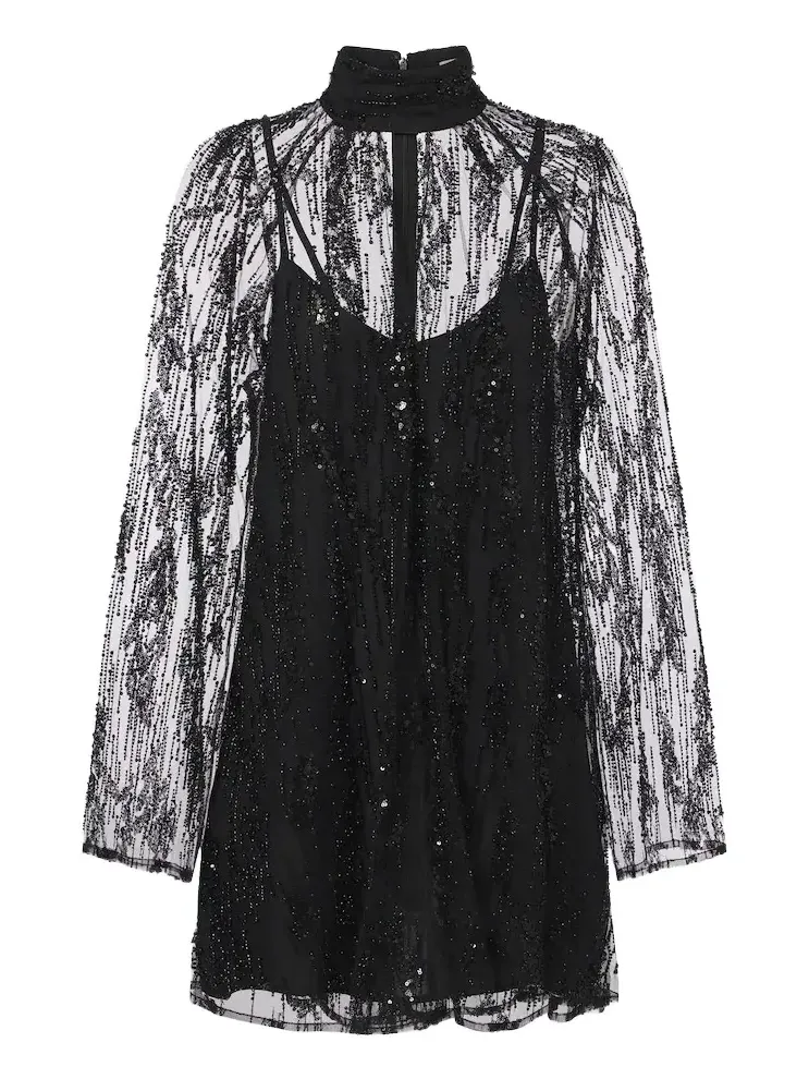 Esther embellished minidress