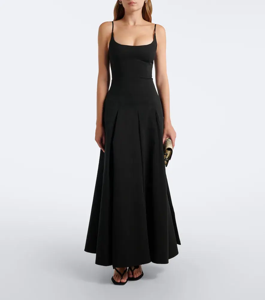 Staud Jill cotton-blend maxi dress | Thumbnail 4 Staud Jill cotton-blend maxi dress | Thumbnail 4