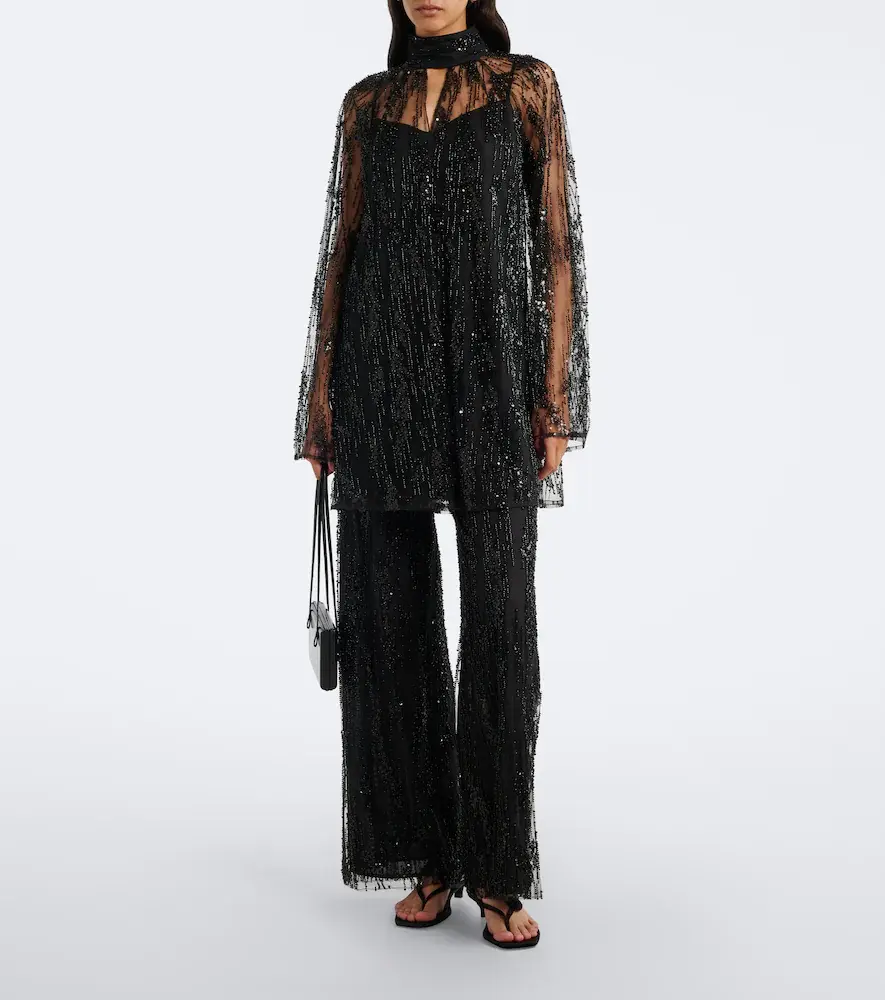 Staud Jayden embellished wide-leg pants | Thumbnail 2