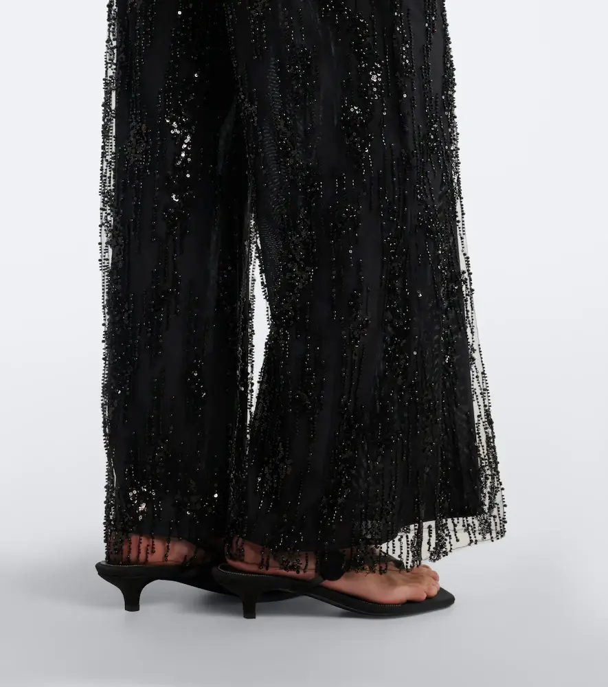 Staud Jayden embellished wide-leg pants | Thumbnail 5