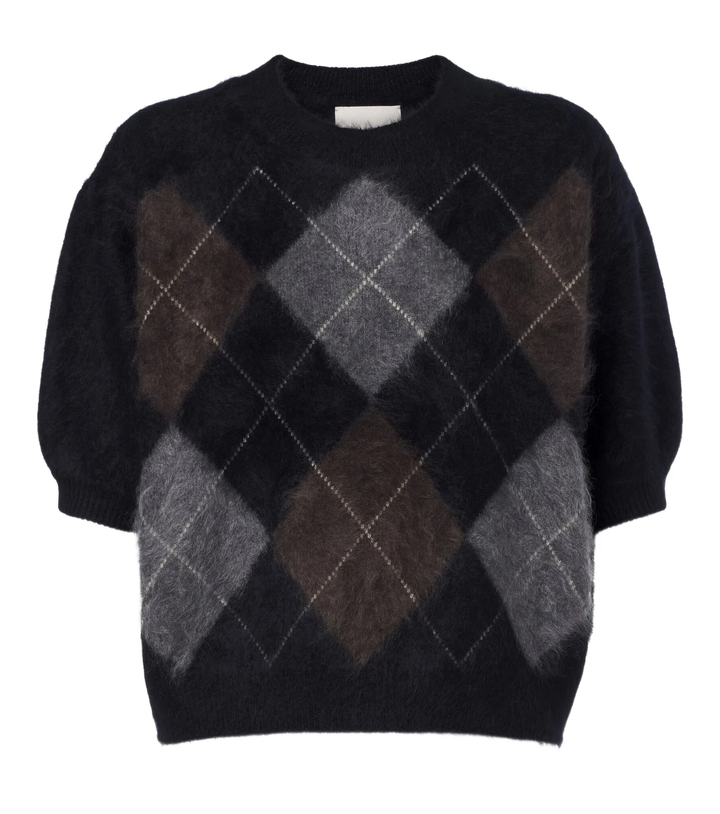 Juniper argyle cashmere sweater Juniper argyle cashmere sweater