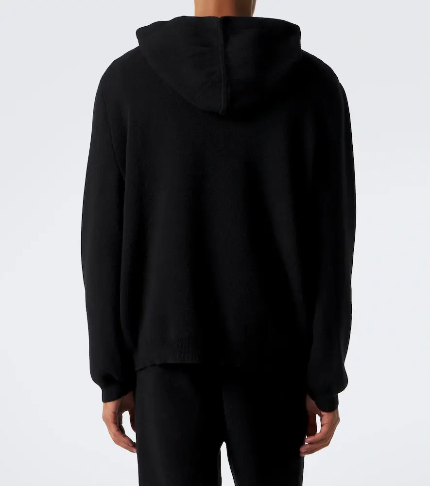 God’s True Cashmere Cashmere hoodie with tiger's eye | Thumbnail 2 God’s True Cashmere Cashmere hoodie with tiger's eye | Thumbnail 2