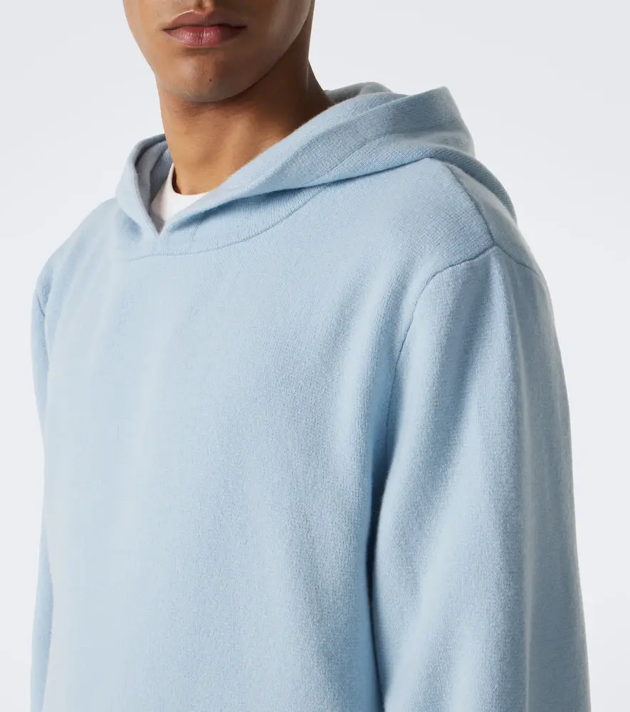 God’s True Cashmere Cashmere hoodie with lapis lazuli | Thumbnail 6 God’s True Cashmere Cashmere hoodie with lapis lazuli | Thumbnail 6