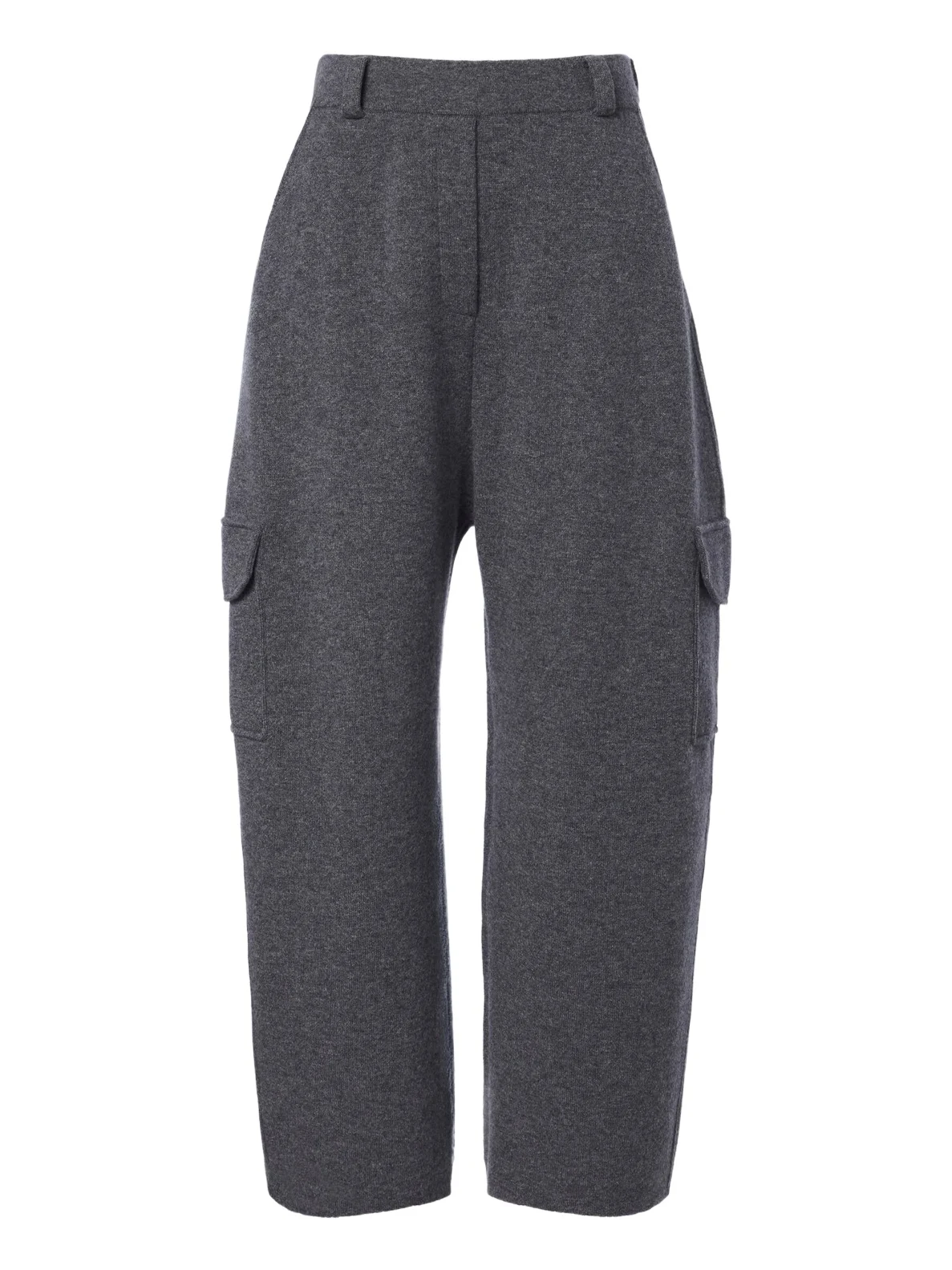 Azaria cashmere barrel-leg pants