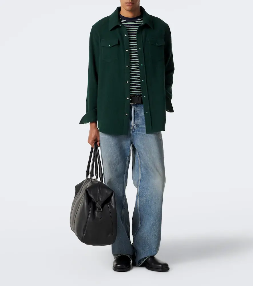 God’s True Cashmere Cashmere shirt with malachite | Thumbnail 2 God’s True Cashmere Cashmere shirt with malachite | Thumbnail 2