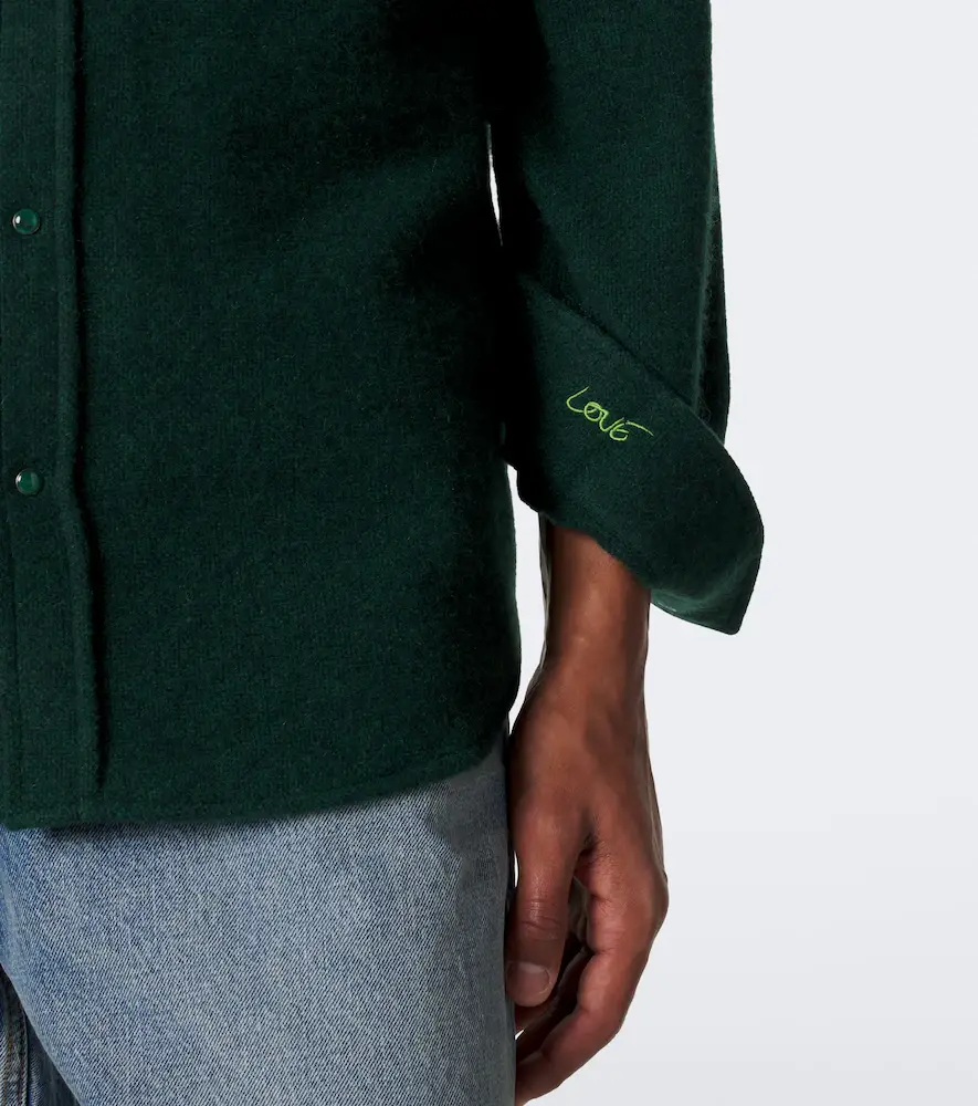 God’s True Cashmere Cashmere shirt with malachite | Thumbnail 3 God’s True Cashmere Cashmere shirt with malachite | Thumbnail 3