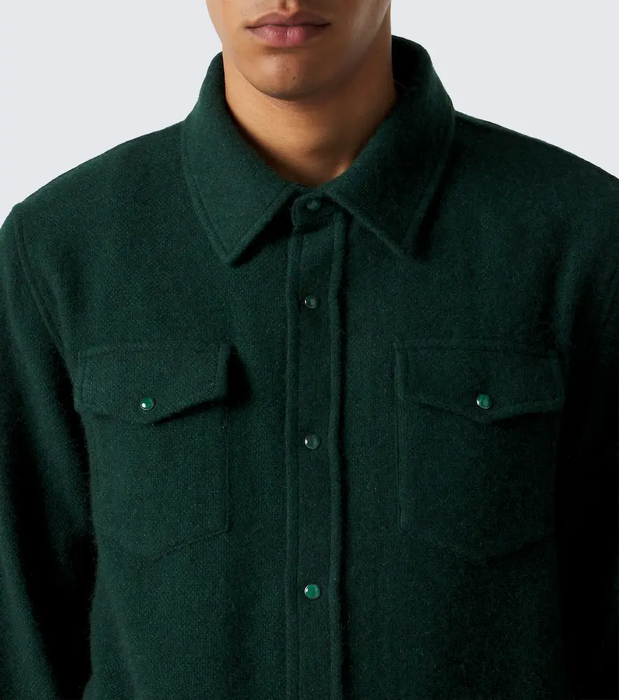 God’s True Cashmere Cashmere shirt with malachite | Thumbnail 6 God’s True Cashmere Cashmere shirt with malachite | Thumbnail 6