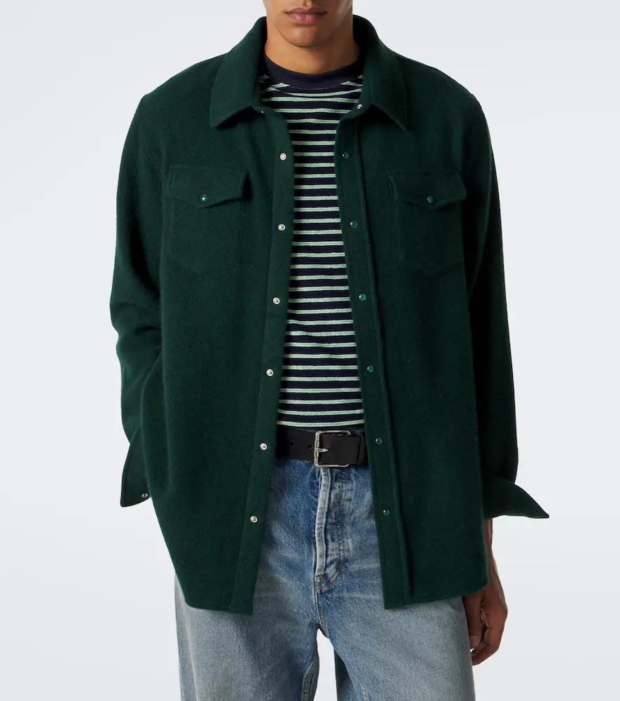God’s True Cashmere Cashmere shirt with malachite | Thumbnail 7 God’s True Cashmere Cashmere shirt with malachite | Thumbnail 7