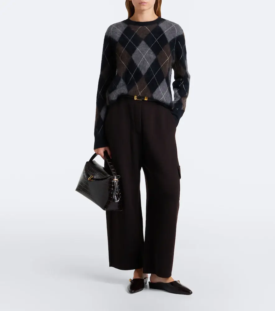Lisa Yang Azaria cashmere barrel-leg pants | Thumbnail 2 Lisa Yang Azaria cashmere barrel-leg pants | Thumbnail 2