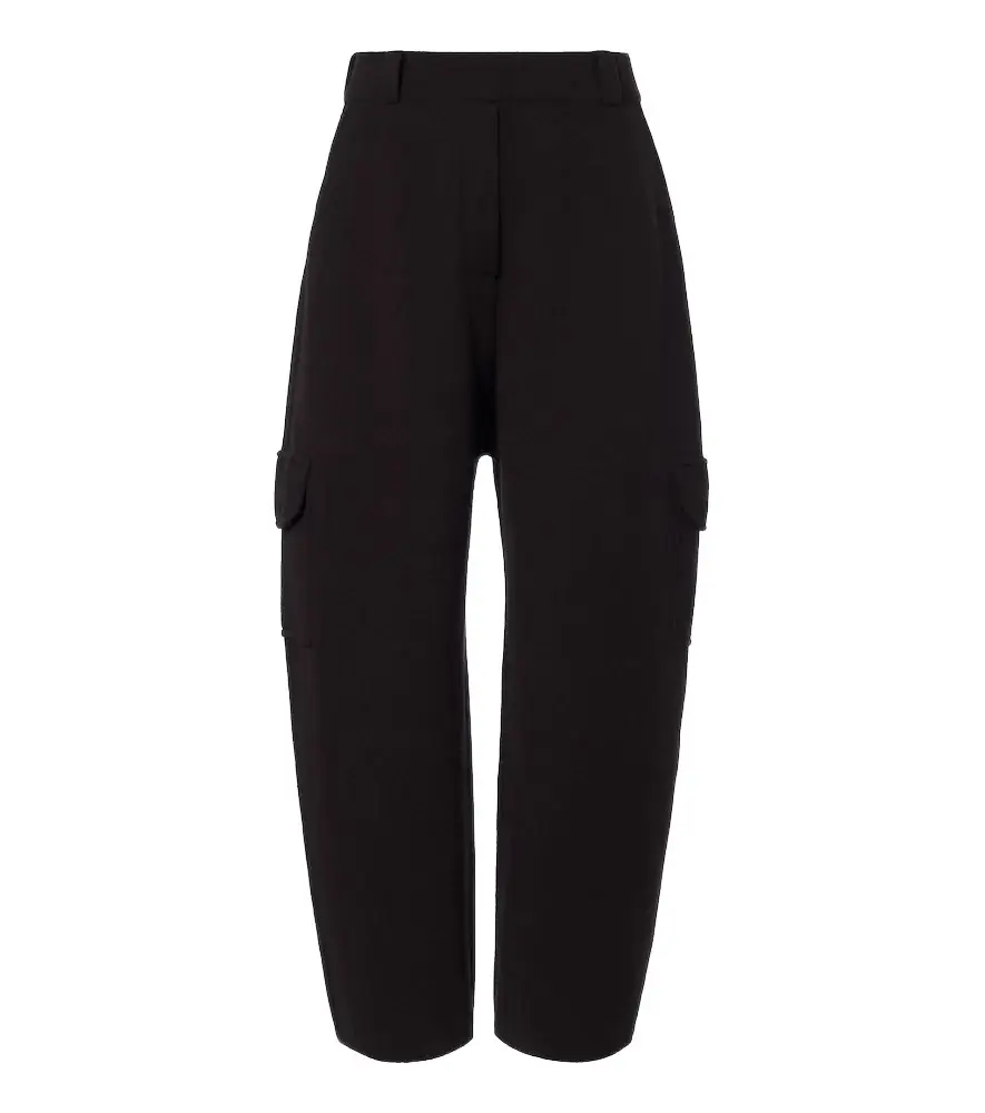 Lisa Yang Azaria cashmere barrel-leg pants