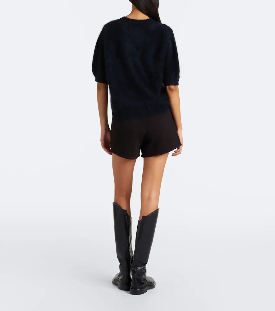 Lisa Yang Tyra cashmere shorts | Thumbnail 3 Lisa Yang Tyra cashmere shorts | Thumbnail 3