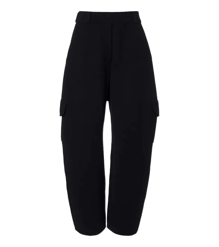 Lisa Yang Azaria cashmere barrel-leg pants