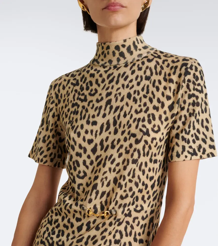 Rixo Kylie leopard-print wool sweater dress | Thumbnail 3 Rixo Kylie leopard-print wool sweater dress | Thumbnail 3