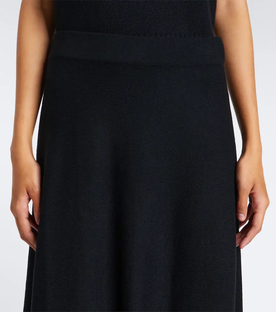 Lisa Yang Torie cashmere midi skirt | Thumbnail 3 Lisa Yang Torie cashmere midi skirt | Thumbnail 3