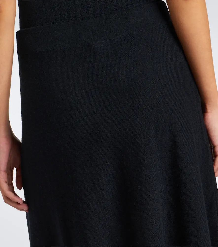 Lisa Yang Torie cashmere midi skirt | Thumbnail 4 Lisa Yang Torie cashmere midi skirt | Thumbnail 4